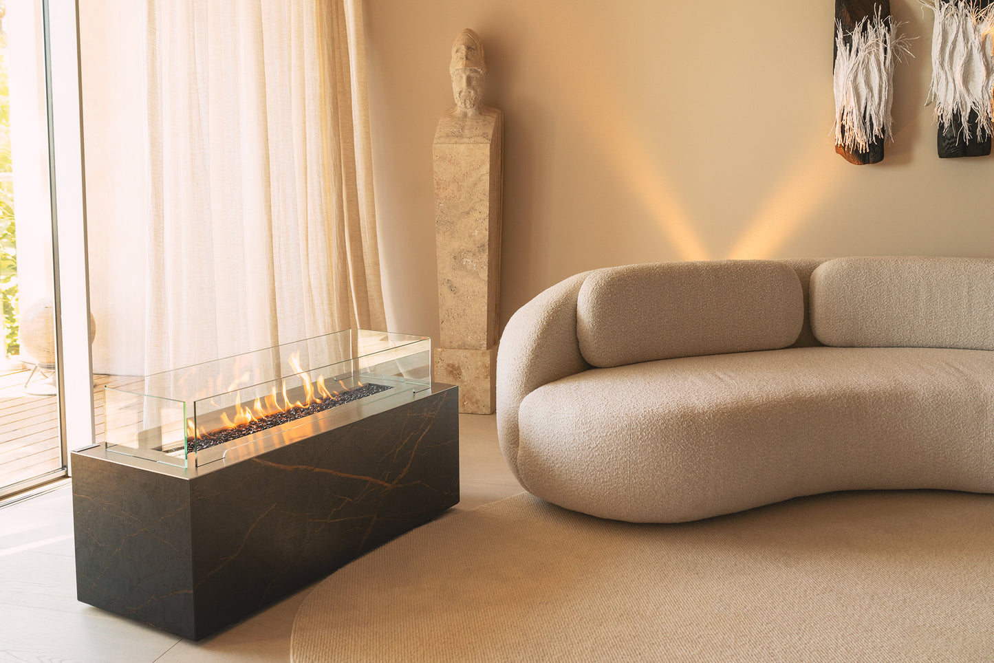 Planika Cabo Fireplace bioetanola terases sildītājs