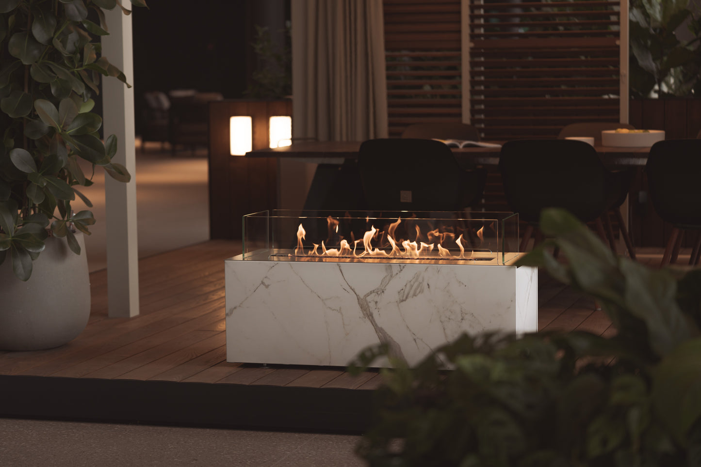 Planika Cabo Fireplace bioetanola terases sildītājs